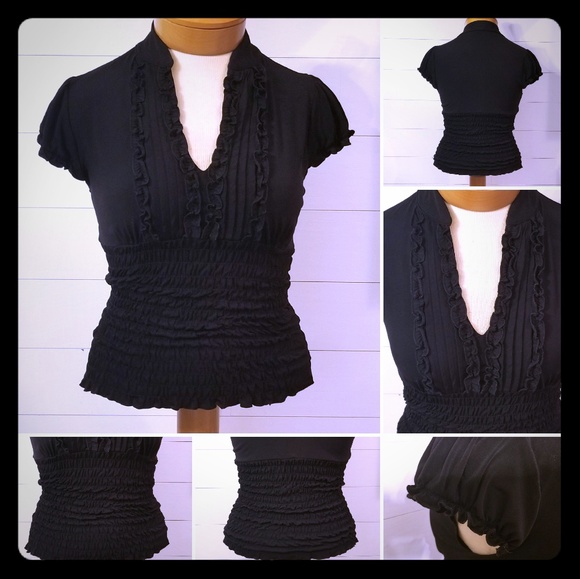 Soulmates Black Blouse - Picture 1 of 7